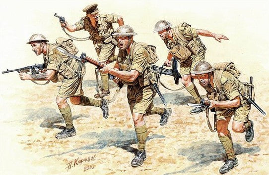 Master Box Ltd 1/35 WWII British Infantry N.Africa (5) Kit