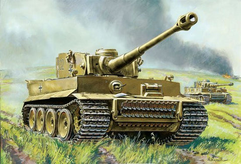 Zvezda Military 1/35 German Tiger I Ausf E Early Tank Kit