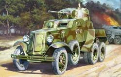 Zvezda Military 1/35 Soviet BA10 Armored Car Kit