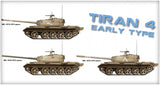 MiniArt Military 1/35 Tiran 4 Early Type Tank w/Full Interior (New Tool) Kit