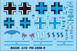 Hobby Boss Aircraft 1/72 Focke Wulf Fw-190D-9 Kit