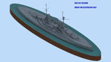 ICM Model Ships 1/700 WWI German SMS König Battleship Kit