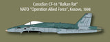 Minicraft Model Aircraft 1/72 F/A18CF18 Hornet USN Fighter Kit