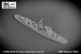 IBG Model Ships 1/700 ORP Krakowiak 1944 Hunt II Clas Destroyer Escort Kit