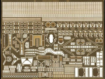 White Ensign Details 1/400 DKM Prinz Eugen/Hipper Heavy Cruiser Detail Set