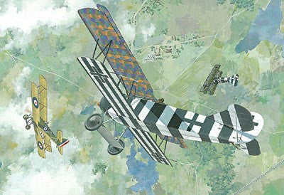 Roden Aircraft 1/48 Fokker D VII (Early) WWI German BiPlane Fighter Kit