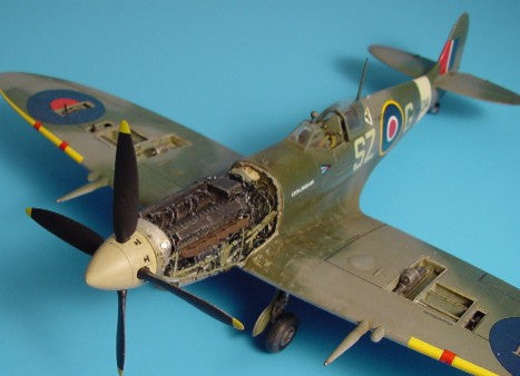 Aires Hobby Details 1/48 Spitfire Mk IX Engine Set For HSG