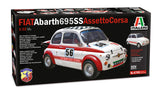 Italeri Models Cars 1/12 FIAT Abarth 695SS/Assetto Corsa Kit