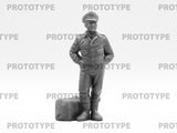 ICM Military Models 1/48 USAAF Bomber Pilots & Ground Personnel 1944-1945 (5) (New Tool) Kit