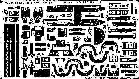 Eduard Details 1/48 Aircraft- F4J/S for HSG