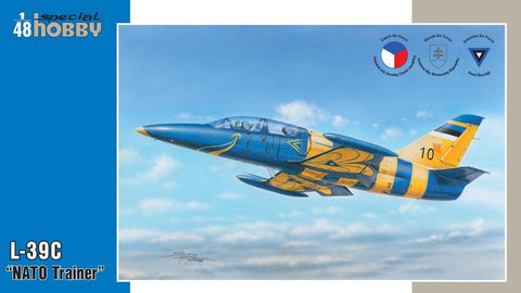Special Hobby Aircraft 1/48 L39C NATO Trainer Jet Aircraft Kit