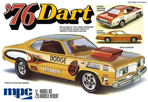 MPC Model Cars 1/25 1976 Dodge Dart Car Kit