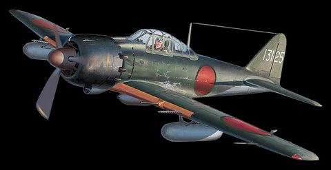 Hasegawa Aircraft 1/48 Mitsubishi A6M5c/A6M7 Zero Type 52 Hei/62 Kit