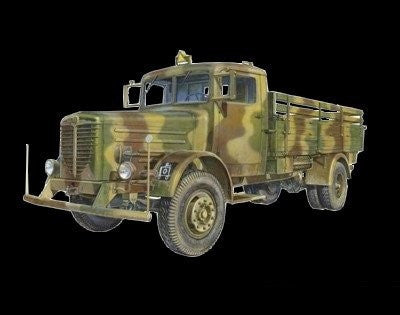 AFV Club Military 1/35 German Bussing Nag 4x4 L4500A Military Truck Kit