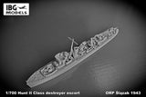 IBG Model Ships 1/700 ORP Krakowiak 1944 Hunt II Clas Destroyer Escort Kit