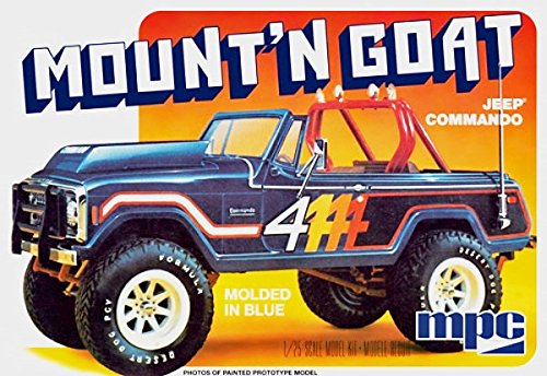 MPC Model Cars 1/25 Mount 'N Goat Jeep Commando Kit