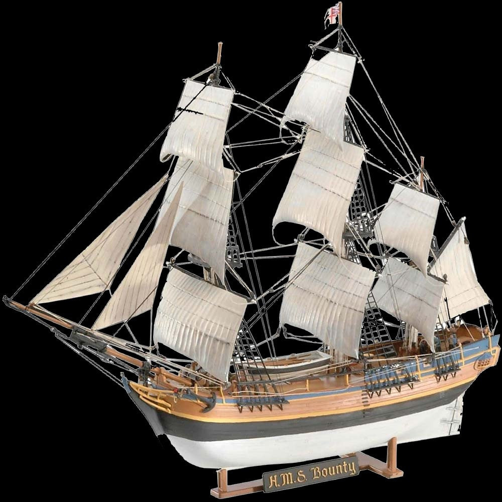 Revell Germany Ship Models 1/110 HMS Bounty Frigate Ship Kit