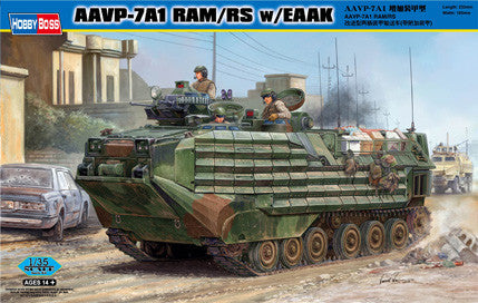 Hobby Boss Military 1/35 AAVP-7A1 RAM/RS W/eaak Kit