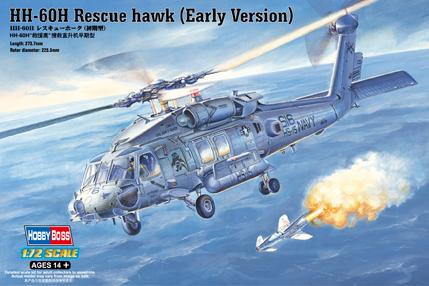 Hobby Boss Aircraft 1/72 HH-60H Rescue Hawk Kit