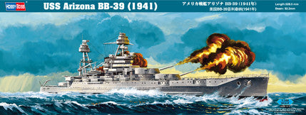 Hobby Boss Model Ships 1/350 USS Arizona BB-39 Kit