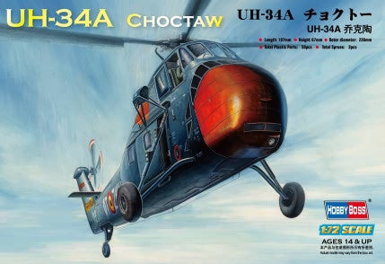 Hobby Boss Aircraft  1/72 UH-34A Choctaw Kit