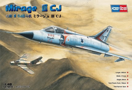 Hobby Boss Aircraft 1/48 Mirage III CJ Kit