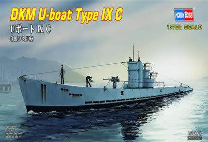 Hobby Boss Model Ships 1/700 U-Boat Type IX C Kit