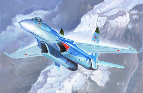 Trumpeter Aircraft 1/72 Sukhoi Su27 Flanker B Russian Fighter Kit
