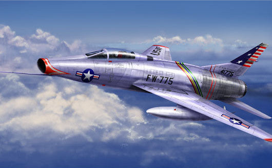 Trumpeter Aircraft 1/72 F100C Super Sabre Fighter Kit