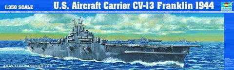Trumpeter Ship Models 1/350 USS Franklin CV13 Aircraft Carrier 1944 Kit