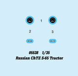 Trumpeter Military Models 1/35 Russian ChTZ S65 Tractor Kit