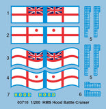 Trumpeter Ship Models 1/200 HMS Hood British Battle Cruiser Kit