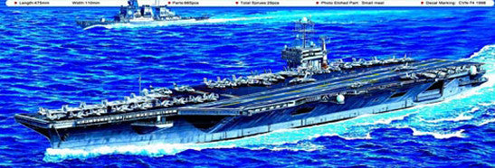 Trumpeter Ship Models 1/700 USS John C Stennis CVN74 Aircraft Carrier Kit
