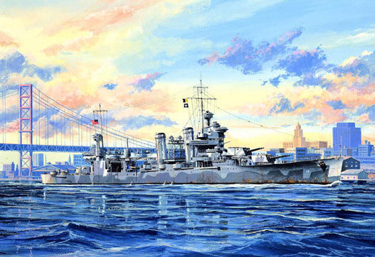 Trumpeter Ship Models 1/700 USS Quincy CA39 New Orleans Class Heavy Cruiser Kit
