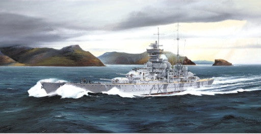 Trumpeter Ship Models 1/700 German Prinz Eugen Heavy Cruiser 1942 Kit