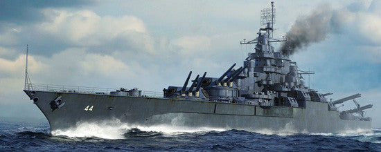 Trumpeter Ship Models 1/700 USS California BB44 Battleship 1945 (New Variant) (OCT) Kit
