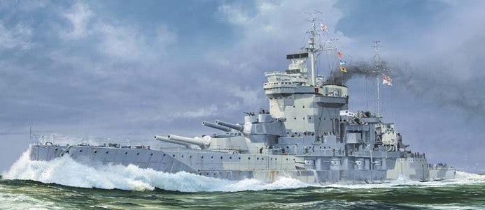 Trumpeter Ship Models 1/700 HMS Warspite British Battleship 1942 Kit