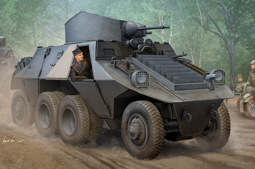 Hobby Boss Military 1/35  M35 Mittlere Panzerwagen (ADGZ-Daimler) Kit
