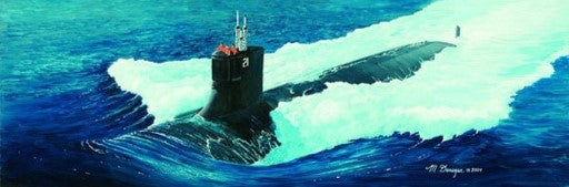 Trumpeter Ship Models 1/144 USN Seawolf SSN21 Attack Submarine