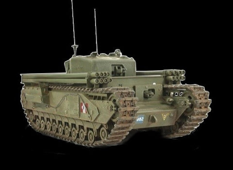 AFV Club Military 1/35 Churchill AVRE Tank w/Snake Launcher Kit