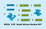 Trumpeter Military Models 1/35 South African Rooikat Armored Fighting Vehicle Kit (New Tool)