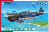 Special Hobby 1/72 P40M Warhawk/Kittyhawk Mk II Fighter Kit