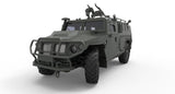 Meng Military Models 1/35 GAZ233115 Tiger-M SPN SPV Russian All-Terrain Vehicle Kit