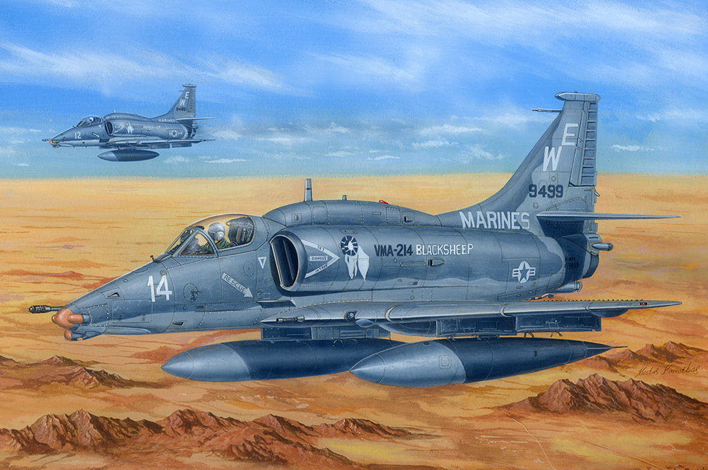 Hobby Boss Aircraft 1/48 1/48 A-4M Sky Hawk Kit