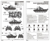 Trumpeter Military Models 1/72 Russian T62 Mod 1972 Main Battle Tank (New Variant) Kit