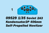 Trumpeter Military Models 1/35 Soviet 2A3 Kondensator 2P Self-Propelled Howitzer (New Tool) Kit