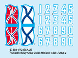 I Love Kit Ships 1/72 Russian Navy Class OSA-2 Missile Boat Kit