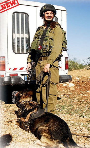 ICM Military 1/16 IDF K9 Unit OKETZ Female Soldier w/Dog (New Tool) Kit