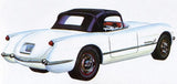 AMT Model Cars 1/25 1953 Chevy Corvette Car Kit