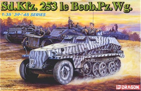 Dragon Military 1/35 SdKfz 253 le BeobPzWg Halftrack Kit